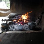 تش کچال کنج خانه برای گرمایش و پخت و پز