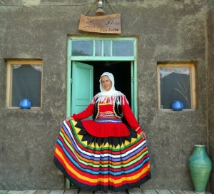 Ghasem-Abadi Colorful and long skirt