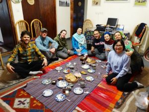 Living with locals; Guests from Thailand and Netherlands